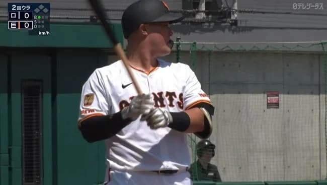 巨人リチャード(イースタン) .286 0本 3打点 OPS.804