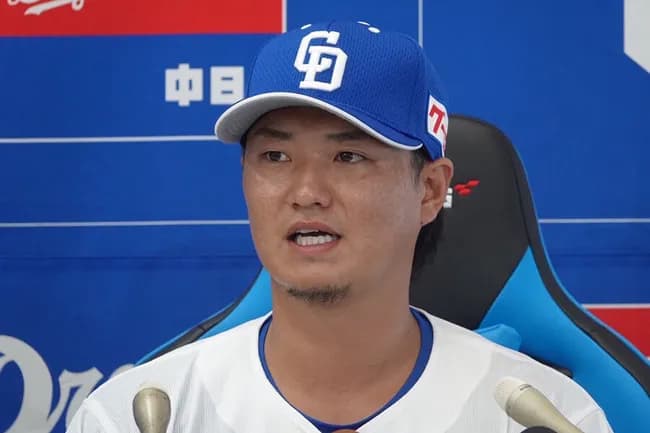 中日、石川昂弥が登録抹消　佐藤龍世が即昇格