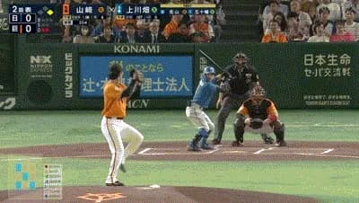 【巨人対日本ハム3回戦】日本ハム、2回に上川畑のタイムリーツーベースで1点先制！！！！！！！！！！