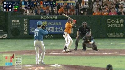 【巨人対日本ハム3回戦】日本ハム・北山、8回までノーヒットノーラン継続！！！！！！！！