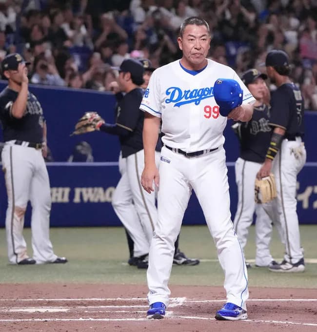 【中日】井上監督「ファームに行かせます」５失点KOの三浦瑞樹は降格「四球絡むのが歯がゆい」