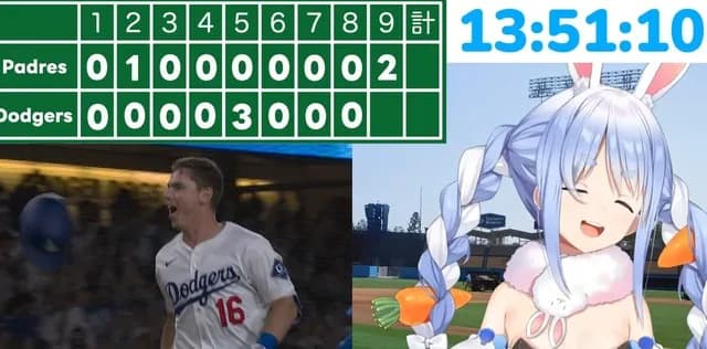 名誉バチャ豚ウィル・スミス、ぺこーらに捧げるサヨナラホームランｗｗｗｗｗｗｗｗ