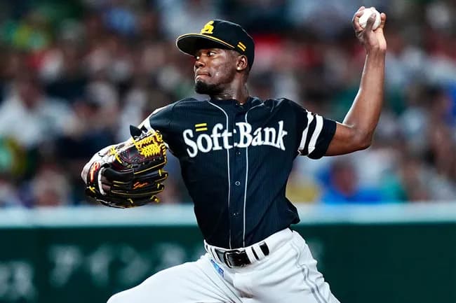 SBモイネロ（29）、国内FA取得「ホークスファン福岡の街が大好きです。より高みを目指します」