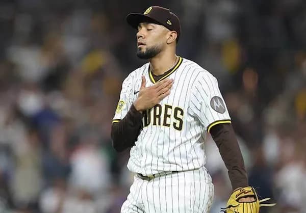 大谷翔平に161キロ当てたスアレス、SNSに日本語の誹謗中傷が殺到