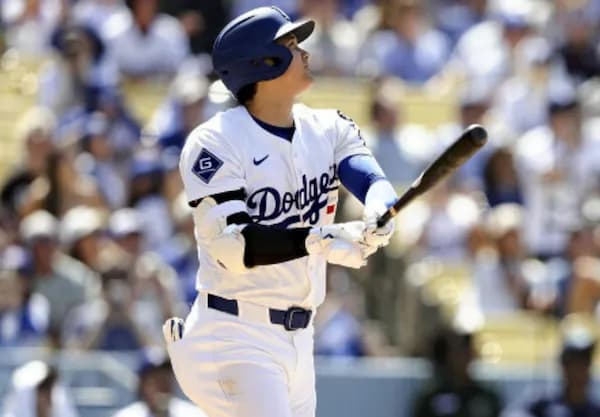 大谷翔平、26号2ラン！本塁打王争い単独トップ　投手で先発して2奪三振＆打者では計5打点　リアル二刀流で勝利に貢献