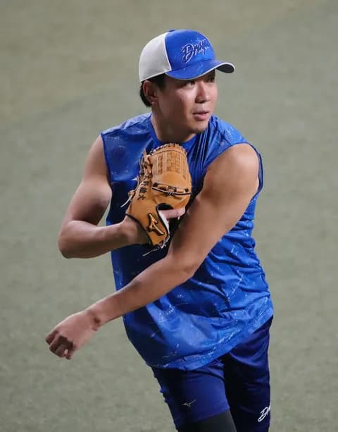 中日、広島戦に大野・涌井・松葉の計109歳ローテで挑む