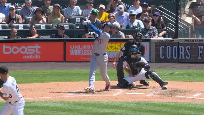 ローリー32本  ジャッジ28本 大谷28本