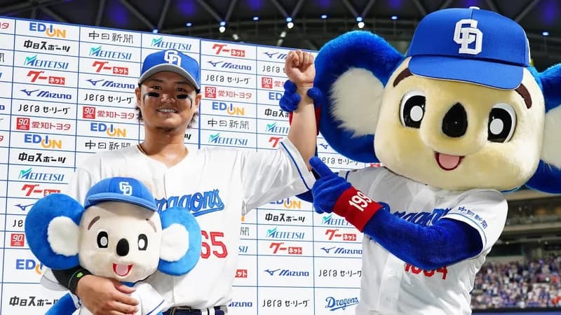 【動画】中日佐藤龍世、移籍後初のお立ち台！