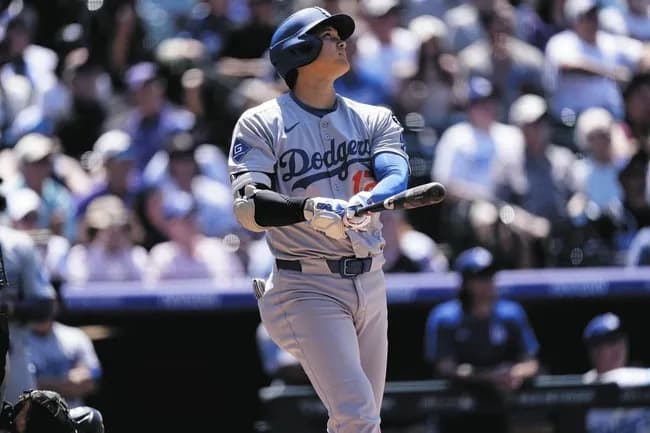 【MLB】大谷翔平、2戦連発29号！今季8本目の先頭打者本塁打、右中間へ130メートルの特大弾、5年連続30本塁打に王手