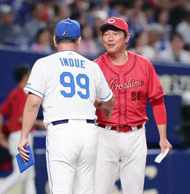 【広島】新井貴浩監督、中日の奇襲は「頭に入っていた」