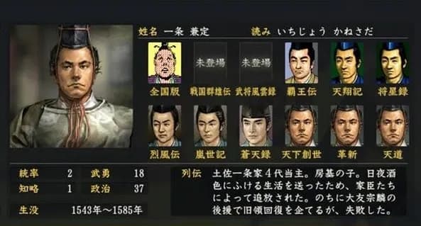 信長の野望シリーズで過大評価されている武将