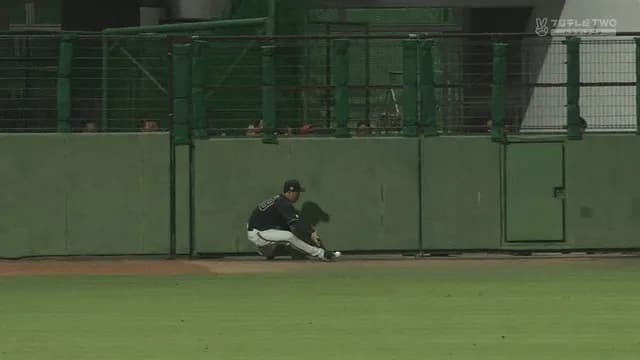 オリックス・宮城、沖縄凱旋勝利ならず　来田がまずいクッション処理
