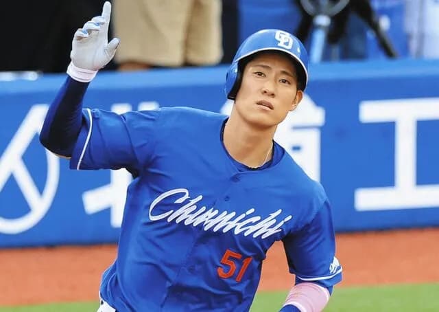 【朗報】中日・上林誠知、チームで10年ぶりとなる『10本塁打10盗塁』を達成