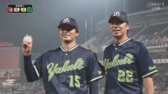 【広島対ヤクルト10回戦】ヤクルト、ドラフト１位中村優斗が５回無失点粘投でプロ初勝利！敵地で広島に今季初白星！