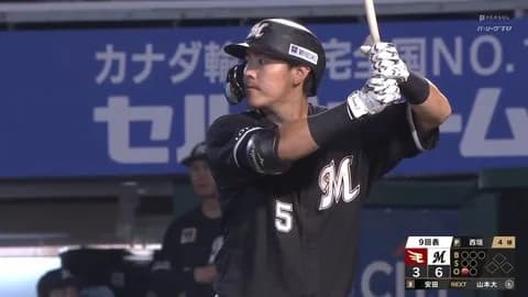 画像　安田尚憲さん、なんか老ける