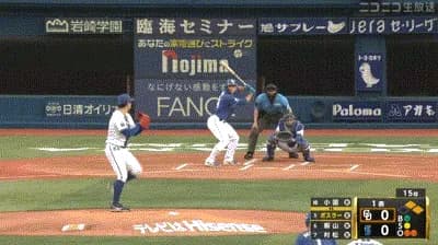 【DeNA対中日14回戦】中日・ボスラー、DeNA・小園から第6号先制3ランホームラン！！！！！！！！！！！！！！