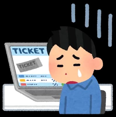 万博の予約に完全敗北したワイ