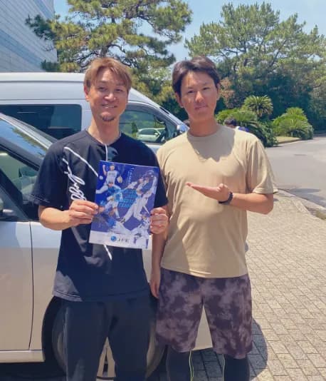 元ＤｅＮＡ大和、社会人野球ＪＦＥ東日本で臨時コーチ　須田幸太とツーショットも「大和コーチ、またお願いします🫡」