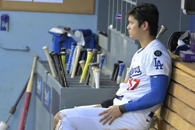 【MLB】ドジャース、18失点で歴史的大敗　大谷翔平は無安打、試合後3分後に超速帰宅…　明日は投手として先発予定