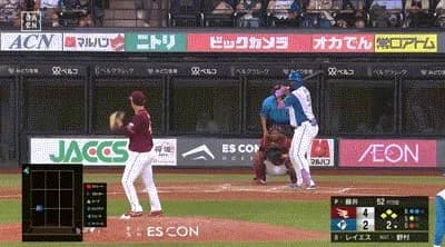 【日本ハム対楽天14回戦】日本ハム・レイエス、楽天・藤井から第16号逆転満塁ホームラン！！！！！！！！！！！！！！！！！！！！！！！