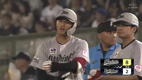 ルーキー西川史礁、1ヶ月も経たないうちに打率を1割以上あげる