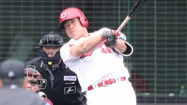 カープ渡邉悠斗、腰の疲労骨折から復帰！｢普通のストレッチとかやってこなかった」