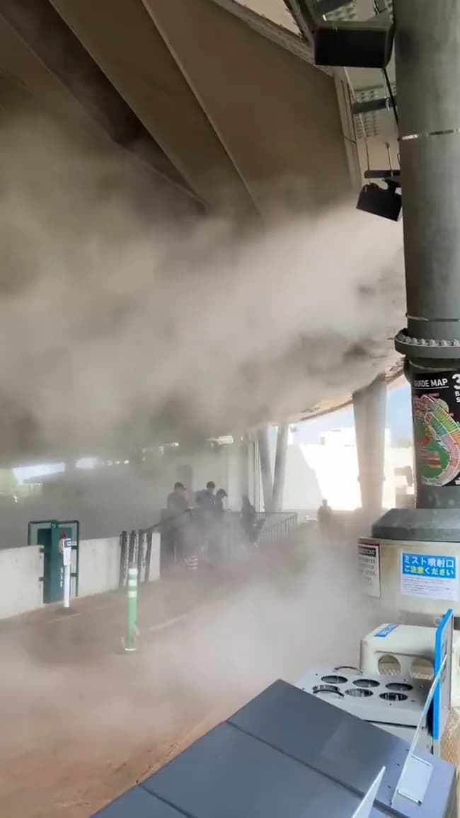 【朗報】ベルーナドーム、暑さ対策のミスト導入で唯一の欠点を完全克服wwww