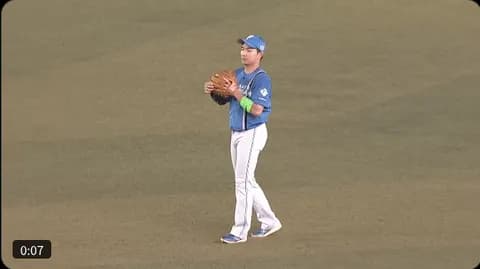 【日本ハム】山縣秀、芸術的な守備で魅せる！華麗なゲッツーに称賛の声続々