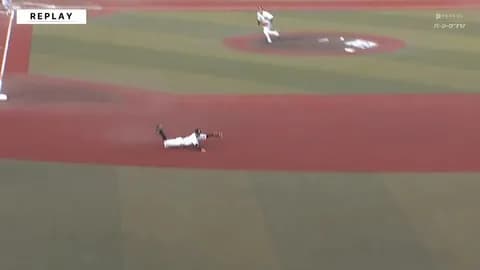 岡大海さん、久々のスタメンでしかもファーストでの出場なのに守備で躍動しホームランも打ってしまう