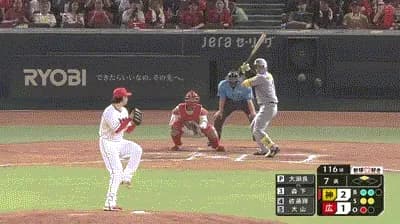 【広島対阪神14回戦】阪神、7回1アウト二塁から森下翔太のタイムリースリーベースでリードを2点に広げる！！！！！！！！