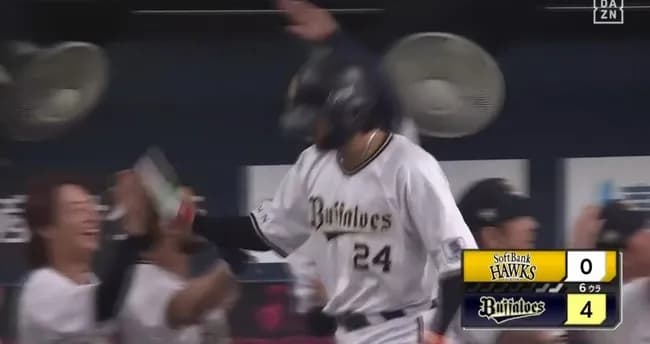 【オリックス】紅林弘太郎、グランドスラム！！！！