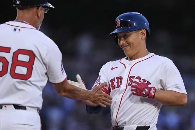 【MLB】レッドソックス・吉田正尚が復帰戦で3安打！　右肩故障乗り越え「マッチョマンが3安打」と現地沸く　チームの6連勝に貢献