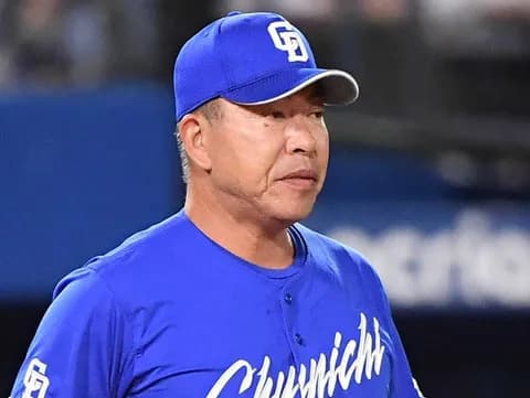 中日井上監督、辻本を讃える「よう繋いでくれた」