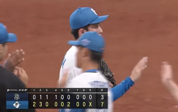 日ハム、オリックスに快勝！清宮猛打賞4打点の大活躍！加藤6勝目！