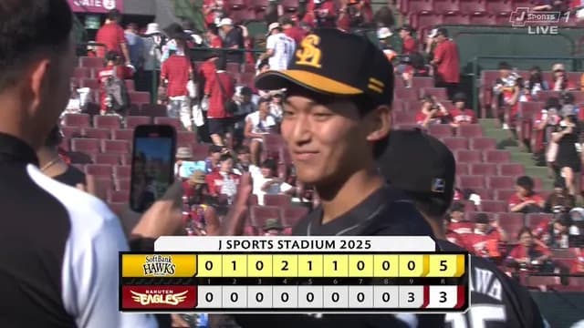 前田悠伍(19) プロ初勝利！球団10代勝利は武田翔太以来