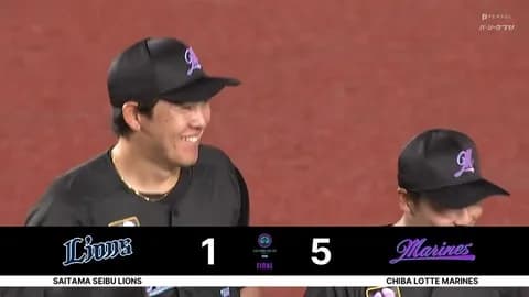 7月13日　ロッテ５－１西武　先発小島が7回2安打1失点の快投で3勝目！5人がマルチ安打など打線爆破し連敗ストップ！