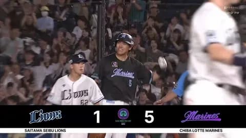 一死満塁で寺地・安田が連続タイムリー！２人とも本日マルチ安打！！