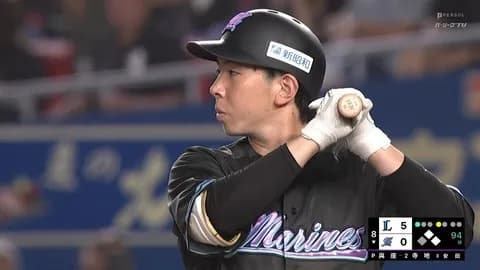 ロッテ捕手の寺地(19)あと6打席で規定打席到達