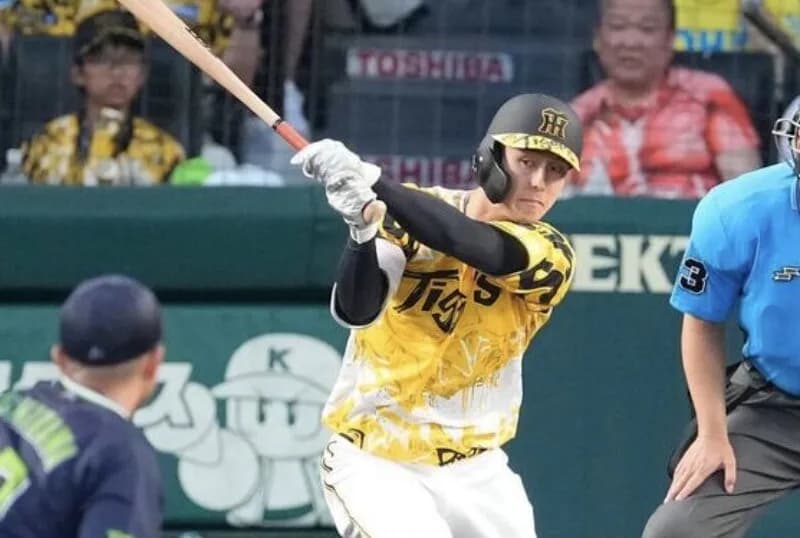 小幡竜平さん、7月のOPSがトンデモないことになっていたwwwww