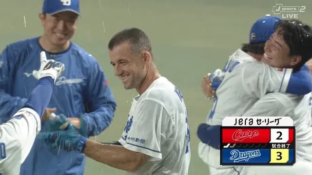 中日、バスターが最悪のゲッツー… と思ったら菊池悪送球！サヨナラ4連勝ｗｗｗｗ