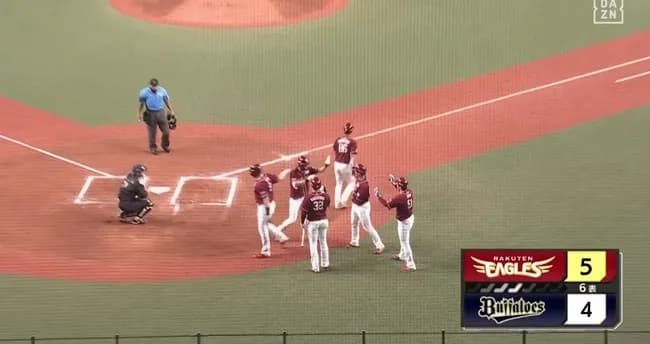 【楽天】辰己涼介、山岡から逆転満塁ホームラン！！！！