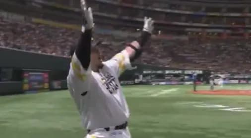 どすこーい！！山川穂高の第14号ソロホームラン！！