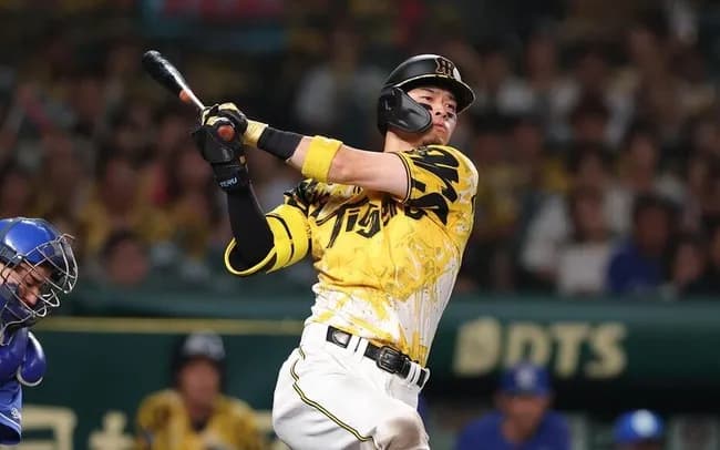 阪神・佐藤輝明、DeNAと契約合意の藤浪晋太郎に〝宣戦布告〟「しっかり打てるように」　2022年紅白戦では一発も「手ごわいピッチャー」