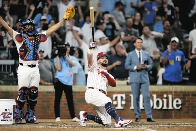 MLBオールスターは史上初のホームランダービー決着　両リーグナイン大興奮　MVPシュワバー大暴れでナ・リーグ勝利