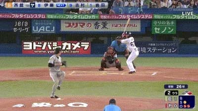 【ヤクルト対巨人13回戦】ヤクルト、2回裏に伊藤琉偉のタイムリースリーベースで同点に追いつく！！！！！！！！！！！！！！！！