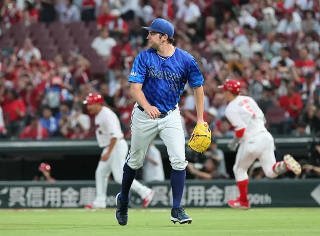 DeNAバウアー「フェアに飛んだ打球の.430がヒットになってる。これでは難しい」