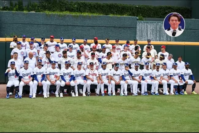 【画像】大谷翔平(193cm)、メジャーでは埋もれてしまうｗｗｗｗｗｗ