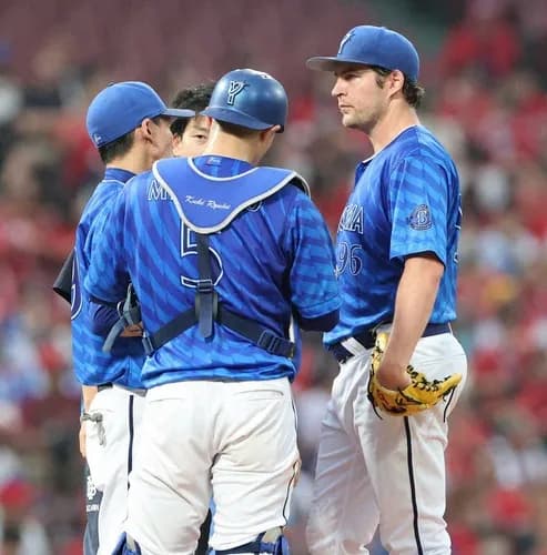 DeNAバウアーが5連敗　6回4失点で8敗目←これ