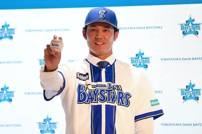 藤浪晋太郎が公式声明「しっかり腕を振って横浜ベイスターズの優勝に貢献していく。」