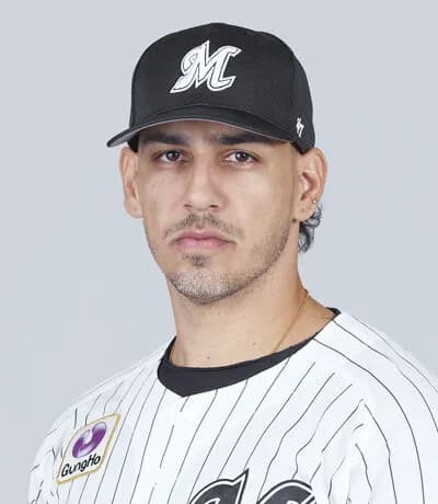 ロッテソト(36)  .210 8本 25打点 OPS.622